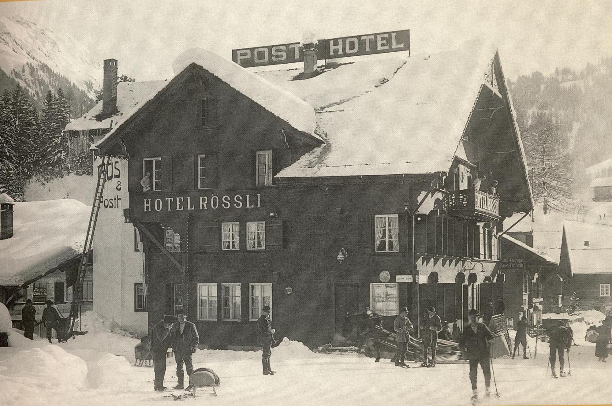 Posthotel Roessli Гштад Экстерьер фото